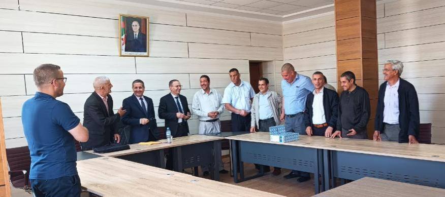 Featured image for “تنصيب المكتب الفرعي للمركز الجامعي آفلو”